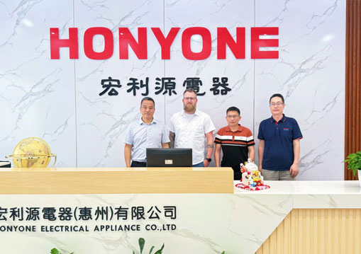 U.S. Strategic Partner Visits HONYONE Manufacturing Facility
